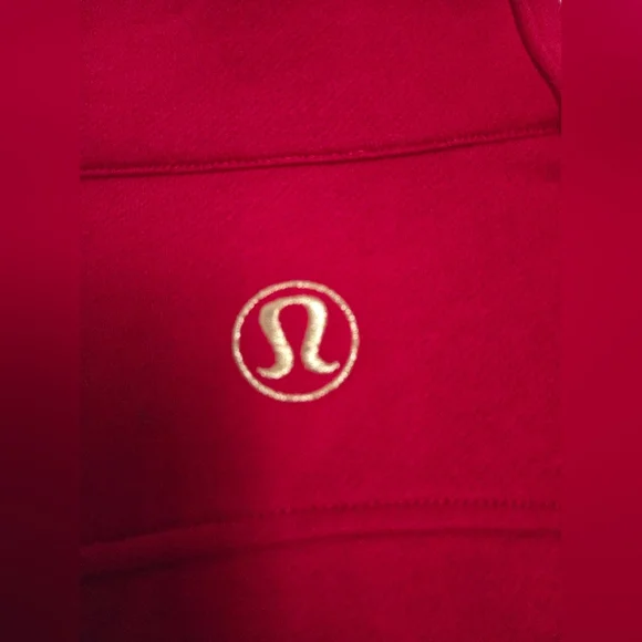 Lululemon Lunar Year Special Edition Red Half-Zip Scuba Hoodiesz M/L - Picture 11 of 11